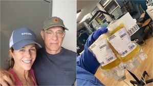 [스브스타] 코로나19 완치 후 혈장 기부한 톰 행크스&hellip;"백신 개발 된다면"