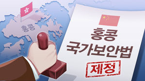 중국 '홍콩 국가보안법' 제정