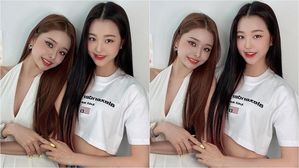 [스브스타] '매운맛 장원영' 모델 송지아, 장원영과 '닮은꼴 인증' 화제