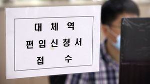 양심적 병역거부, 영등포구 서울지방병무청에 붙어 있는 대체역 편입 신청서 접수 관련 안내문