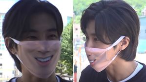 [스브스타] 유노윤호, '웃는 하관' 새긴 마스크 제작&hellip;누리꾼 "판매해주세요"