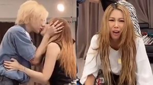 [스브스타] 현아♥던 기습 뽀뽀에 경악한 제시&hellip;"욕한 거 맞아요"