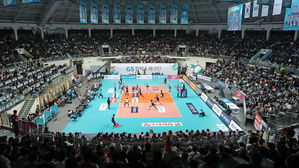 입장 제한이 없었던 2019년 GS칼텍스의 홈 장충체육관(사진=연합뉴스)