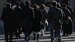 출근길, 겨울, 한파, 늦가을, 초겨울