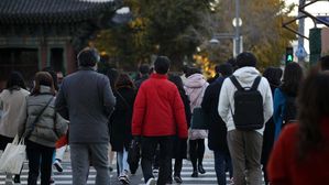 가을, 쌀쌀, 추위, 일교차