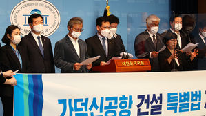 더불어민주당 가덕신공항 특별법 촉구 기자회견