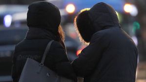 한겨울, 추위, 날씨, 영하 기온, 두터운 외투, 출근길
