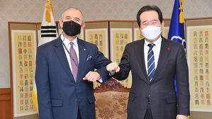 정 총리, '이임' 미 대사 접견&hellip;"한미동맹에 지속적 애정을"