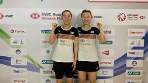 여자복식 세계랭킹 4위 이소희와 신승찬 (사진=대한배드민턴협회 제공, 연합뉴스)