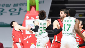 두경민의 버저비터 (사진=KBL 제공, 연합뉴스)