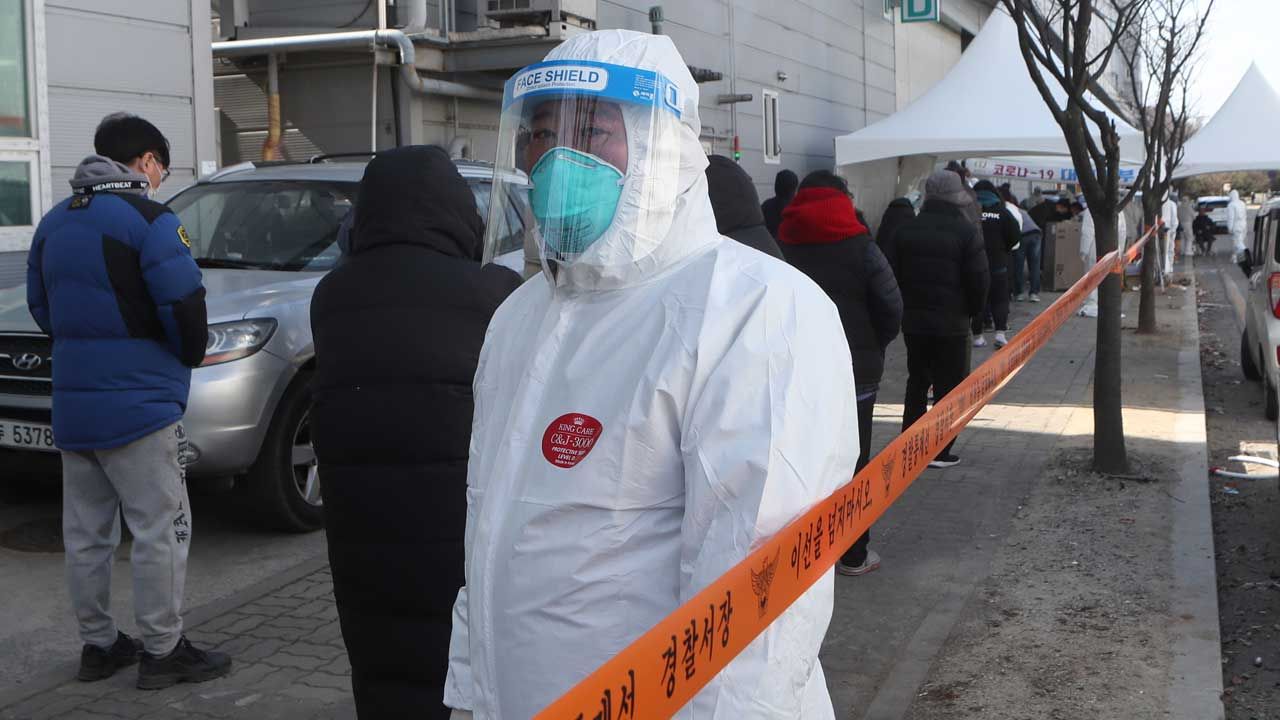 남양주 공장 코로나 검사 (사진=연합뉴스)