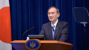 스가 요시히데 일본 총리 (사진=게티이미지코리아)