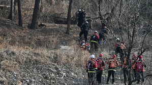 정선 화재 진화 작업 (사진=정선군 제공, 연합뉴스)