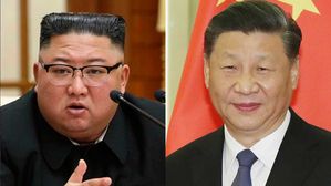 북중 김정은-시진핑 (사진=조선중앙통신 홈페이지 캡처, 연합뉴스)