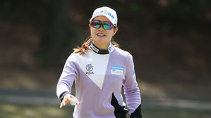 최종 라운드 2번 홀 파 세이브한 뒤 박민지 (사진=KLPGA 제공, 연합뉴스)