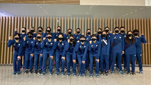 발리볼네이션스리그 참가차 이탈리아로 출국한 한국 여자배구대표팀 (사진=대한배구협회 제공, 연합뉴스)