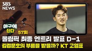 [골룸] 야구에 산다 제57구 : 올림픽 최종 엔트리 발표 D-1...KT 고영표는 김경문호의 부름을 받을 수 있을까?