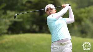 김지영의 호쾌한 티샷 (사진=KLPGA 제공, 연합뉴스)