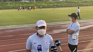 [올림픽] 한일전 피한 김학범 감독 "일본이든 멕시코든 상관없었다"