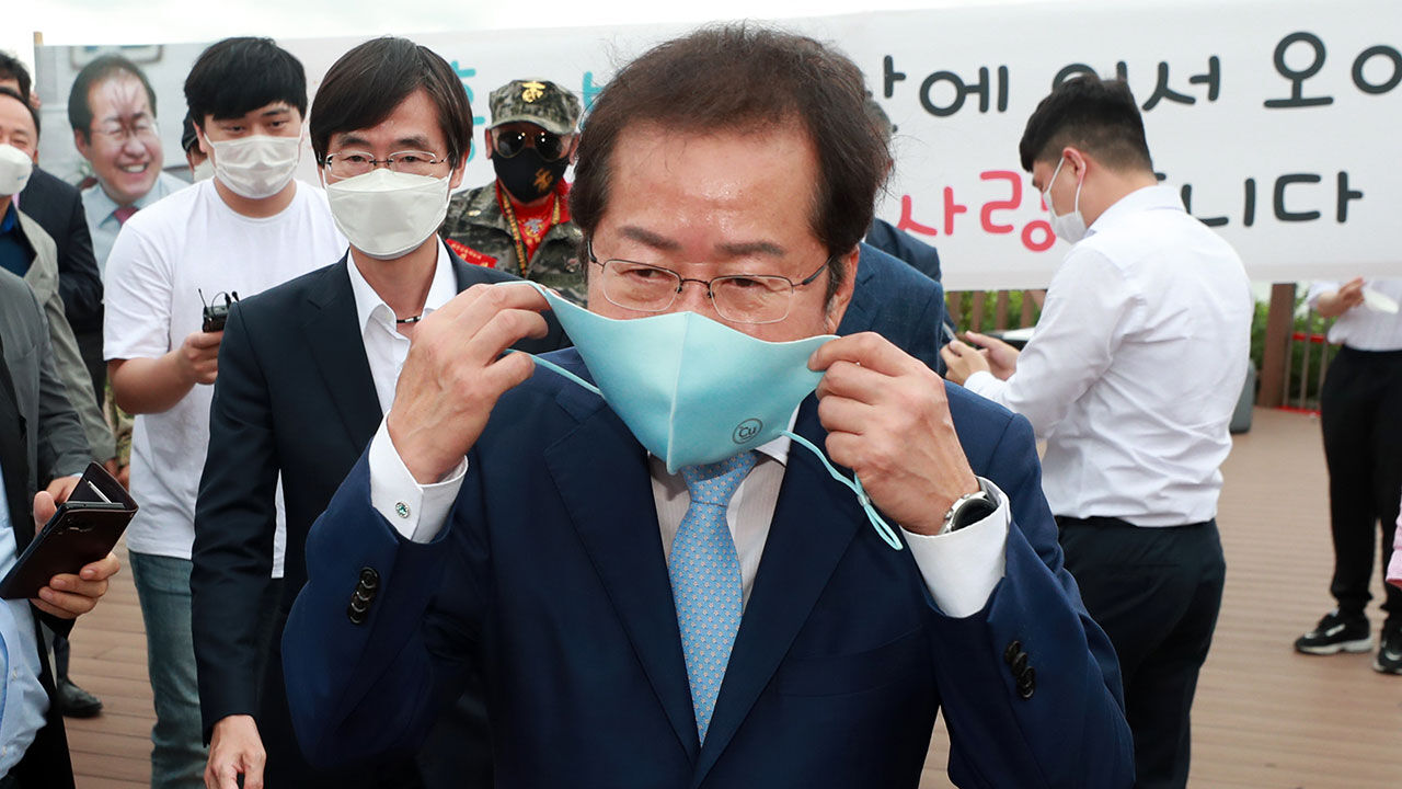 부산 민심 잡기 나선 홍준표 (사진=연합뉴스)