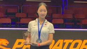 '여자 포켓볼 샛별' 김혜림, 세계주니어선수권 준우승