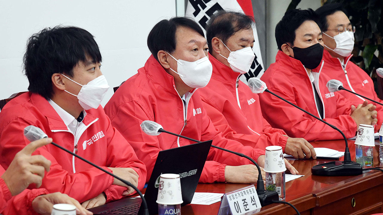 국민의힘 윤석열 후보 (사진=국회사진기자단, 연합뉴스)
