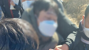 이재명 대선후보에게 계란을 던진 남성