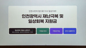 인천시민 일상회복지원금 신청 시작
