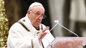 교황, TV 토크쇼 첫 출연…우크라 사태에 "전쟁은 파멸"