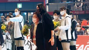 김연경 V리그 올스타전 깜짝 방문