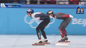 쇼트트랙 1500m 준준결승 박장혁