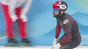 쇼트트랙 남자 500m 예선 3조 뒤부아