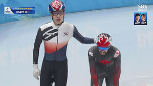 쇼트트랙 500m 준결승 2조 황대헌