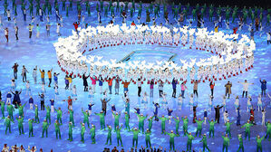 [올림픽] 2022 베이징 동계올림픽 수놓은 화려한 공연 (사진=연합뉴스)