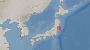 일본 미야기현 센다이 남동쪽서 규모 7.3 지진 (사진=기상청 제공)