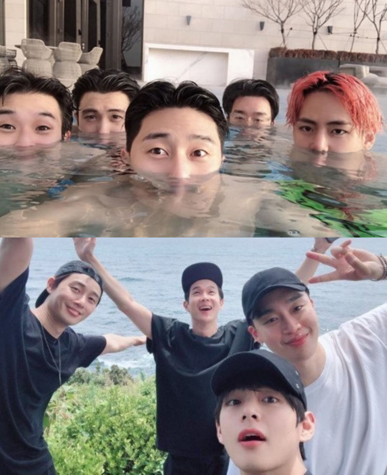 BTS V Shows Support for His Best Friend Park Seo Jun