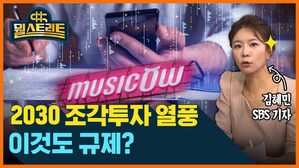 뭘스트리트 김혜민 SBS 기자 2030 조각투자 열풍 이것도 규제?