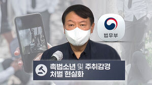형사처벌 면제 촉법소년 연령 하향 공약