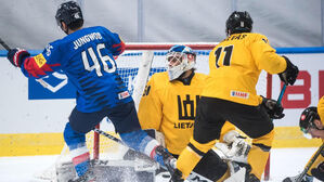 남자 아이스하키, 리투아니아에 피배 (사진=IIHF 제공, 연합뉴스)
