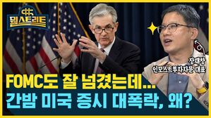 뭘스트리트 장재창 인모스트투자자문 대표 FOMC도 잘 넘겼는데.! 간밤 미국 증시 대폭락, 왜?