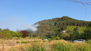 강원 홍천 철정리에서 난 산불 (사진=산림청 제공, 연합뉴스)