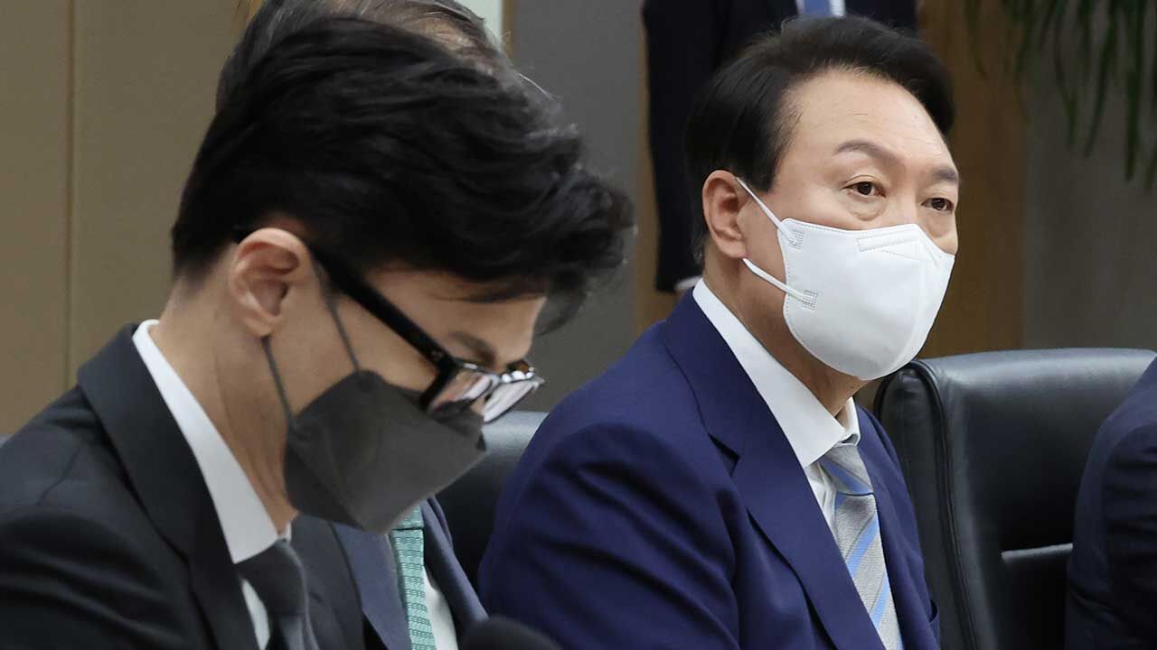 한동훈, 윤석열 (사진=연합뉴스)