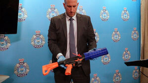 3D프린터로 만들어진 불법총기 (사진=Western Australia Police Force 트위터)
