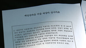 성남FC 후원금 성과금 지급 내역