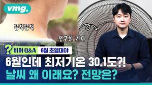비머 Q&A 6월인데 최저기온 30.1도?!  날씨 왜 이래요? 전망은?