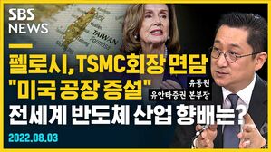 [골룸] 뭘스트리트 : 펠로시, TSMC회장 면담 "미국 공장 증설"...반도체 산업 향배는? (feat. 유동원)
