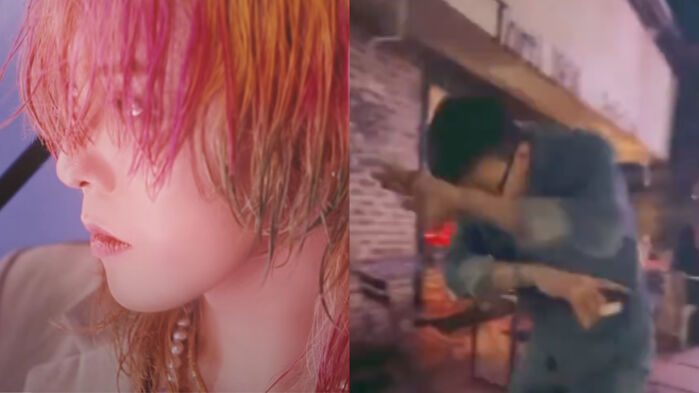 VIDEO: G-DRAGON Cutely Reacts to BIGBANG Song Playing at a Coffee Shop that He Visited