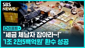 "세금 체납자 잡아라&sim;!" '1조 2천5백억원' 환수 성공