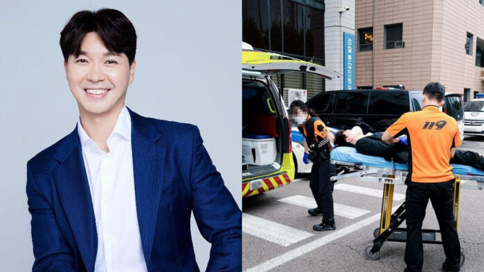 Comedian Park Soo Hong Taken to Hospital After Being Assaulted by His Father