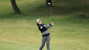 박민지의 아이언 샷 (사진=KLPGA 제공, 연합뉴스)